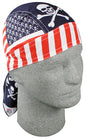 Bobster Z537 Flydanna 100% Cotton Patriotic Skull Bandana