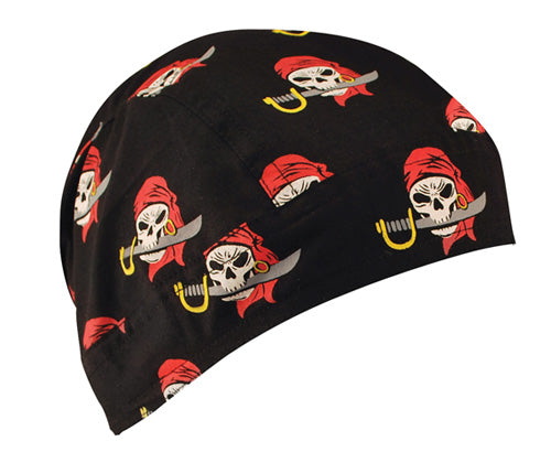 Bobster Z584 Flydanna 100% Cotton Gray Pirate Bandana