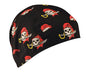 Bobster Z584 Flydanna 100% Cotton Gray Pirate Bandana