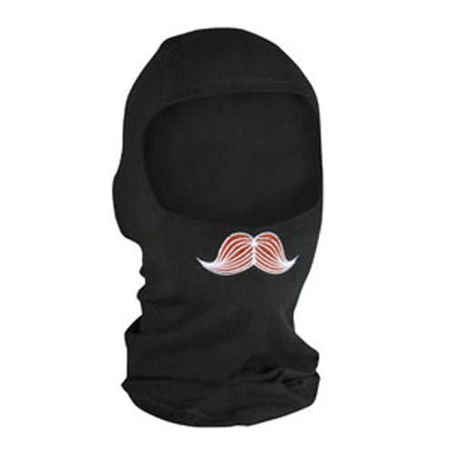Bobster Mustachio Bamboo Cotton Balaclava WBB001 for Comfortable Head and Face Coverage
