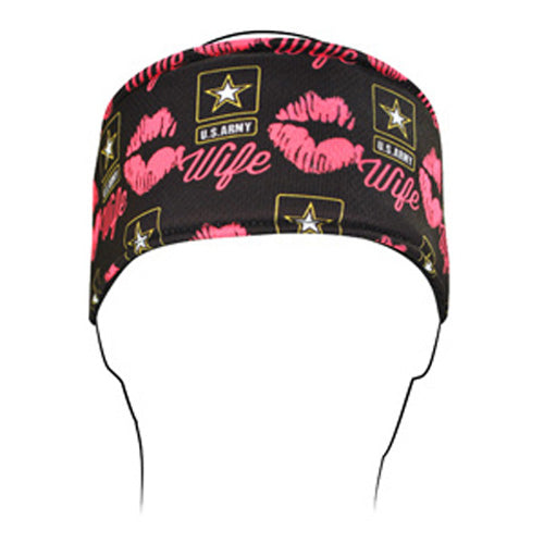 Bobster HB706 Polyester Headband with U.S. Army