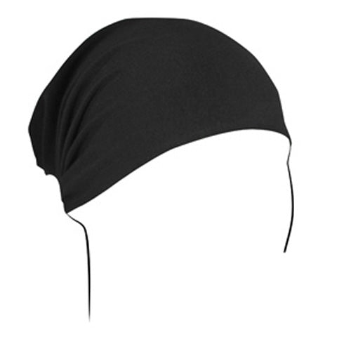 Bobster HBB114 Bamboo and Cotton Headwrap in Black