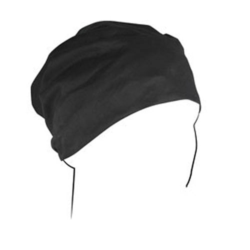 Bobster HBHH114 Cotton Headwrap in Black – Comfortable and Durable Head Covering