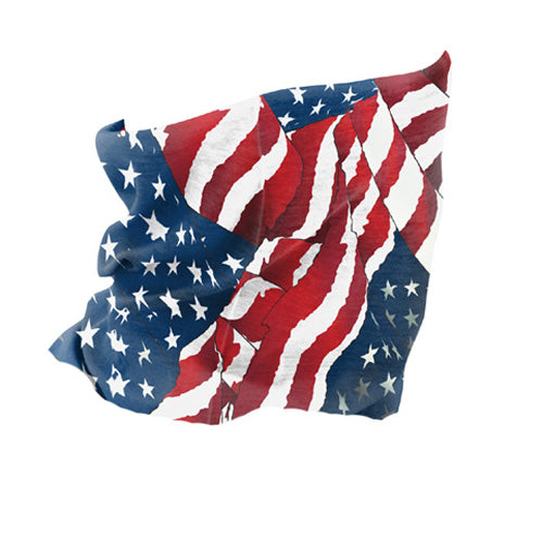 Bobster T265 Motley Tube & Trade Polyester Wavy American Flag