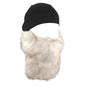 BOBSTER WHLB114 Detachable White Beard Skull Cap in Black