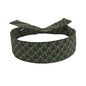 Bobster DC235 Cooldanna Houndstooth Olive - Versatile Headwear for Outdoor Activities