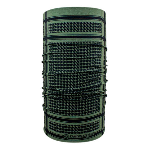 Bobster T235 Motley Tube Polyester Houndstooth in Olive