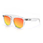 Bobster EZMT04 Minty Sunglasses with Crystal Clear Lenses and Smoked Crimson Mirror Finish