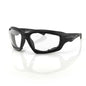 Bobster Desperado Sunglasses with Anti-Fog Clear Lenses and Foam Frame