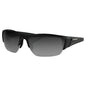 Bobster ERYV002 RYVAL 2 Matte Black Sunglasses with Anti-Fog Smoked Lens and ANSI Z87 Safety Certification