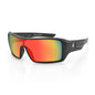 Bobster Paragon Matte Black Anti-Fog Smoked Crimson Mirror Sunglasses (Part Number: EPAR001)