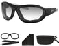 Bobster Force Convertible Sunglasses with Black Matte Frame - BFOR001T