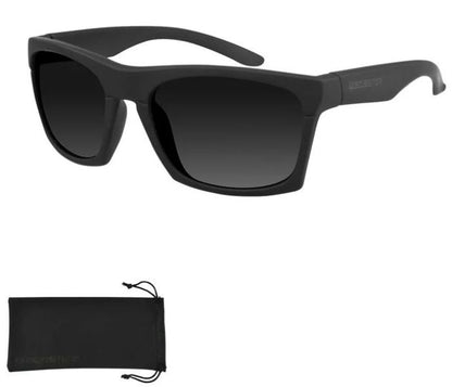 BOBSTER Capone Sunglasses with Matte Black Frame and Smoked Lens – ECAP001