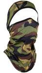 BOBSTER WB4L118 ZAN Convertible Balaclava SportFlex UPF50+ Woodland Camo