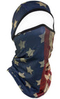 BOBSTER ZAN Convertable Balaclava SportFlex UPF50+ Series Patriot – Breathable Sun Protection for Outdoor Activities