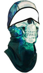 BOBSTER WB4L414 ZAN Convertible Balaclava SportFlex UPF50+ Series with Paint Skull Design
