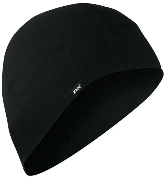 Bobster Zan Helmet Liner / Beanie SportFlex UPF50+ Series Black - Comfortable Headwear for Outdoor Activities