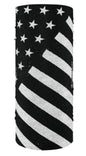 BOBSTER ZAN Motley Tube Polyester Black & White Flag - Durable and Eye-Catching Banner