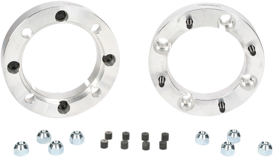 HIGH LIFTER Rear Wheel Spacer with Stud for Polaris 80-13163 - 1-1/2 inch Wide Tracs for ATV Stability and Tire Clearance