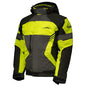 KATAHDIN GEAR DAGGER JACKET MENS, BLACK/GREY/HI-VIZ - X-LARGE