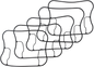 COMETIC C9276 Upper Rocker Cover Gasket for Harley-Davidson Sportster '91-'03