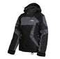 KATAHDIN GEAR DAGGER JACKET WOMENS, BLACK/GREY - SMALL