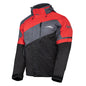 KATAHDIN GEAR RECON JACKET MENS, BLACK/GREY/RED - 2X-LARGE