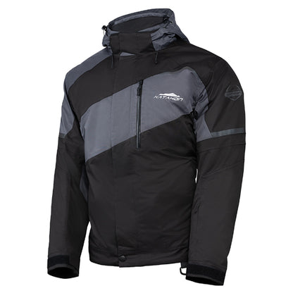 KATAHDIN GEAR RECON JACKET MENS, BLACK/GREY - 2X-LARGE