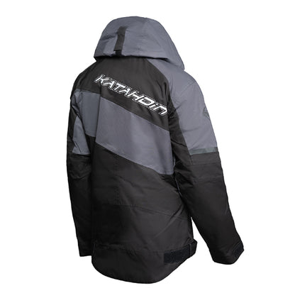 KATAHDIN GEAR RECON JACKET WOMENS, BLACK/GREY - SMALL