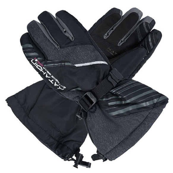 KATAHDIN GEAR GUNNER GLOVES BLACK/GREY - X-SMALL