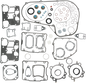 Cometic Complete Gasket Kit for Harley Davidson FLT/FXR 1999-2006 - Part C9222-030