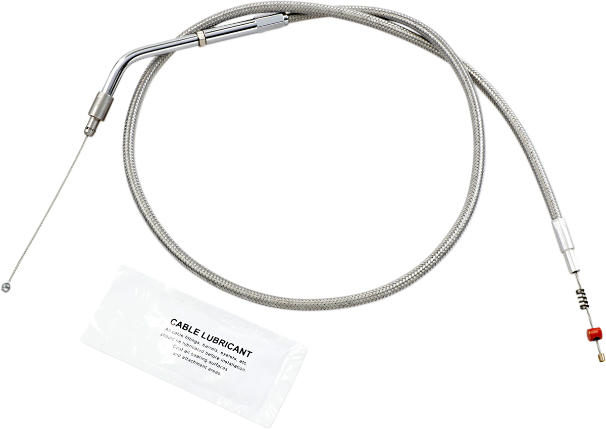 BARNETT Stainless Steel Idle Cable - '96-'06 Sportster 1023040021