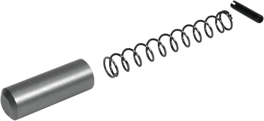 FEULING PARTS Pressure Relief Kit - Valve Plunger, Spring & Roll Pin - Camplate - Twin Cam 8002