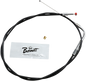 BARNETT Black Vinyl Throttle Cable - +3" Size - 42" Length 101303001603