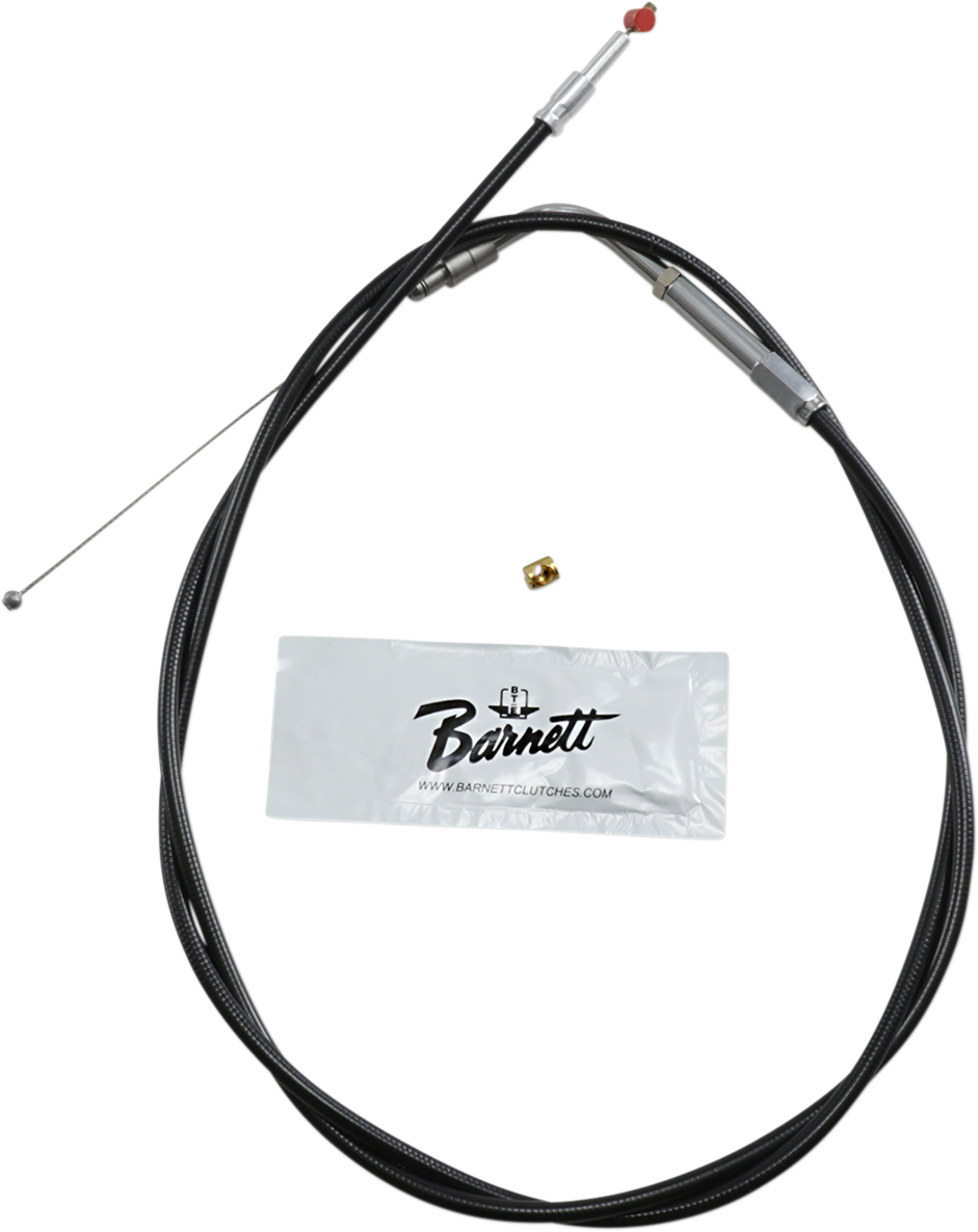 BARNETT Black Vinyl Throttle Cable - +6" Size - 45" Length 101303001606