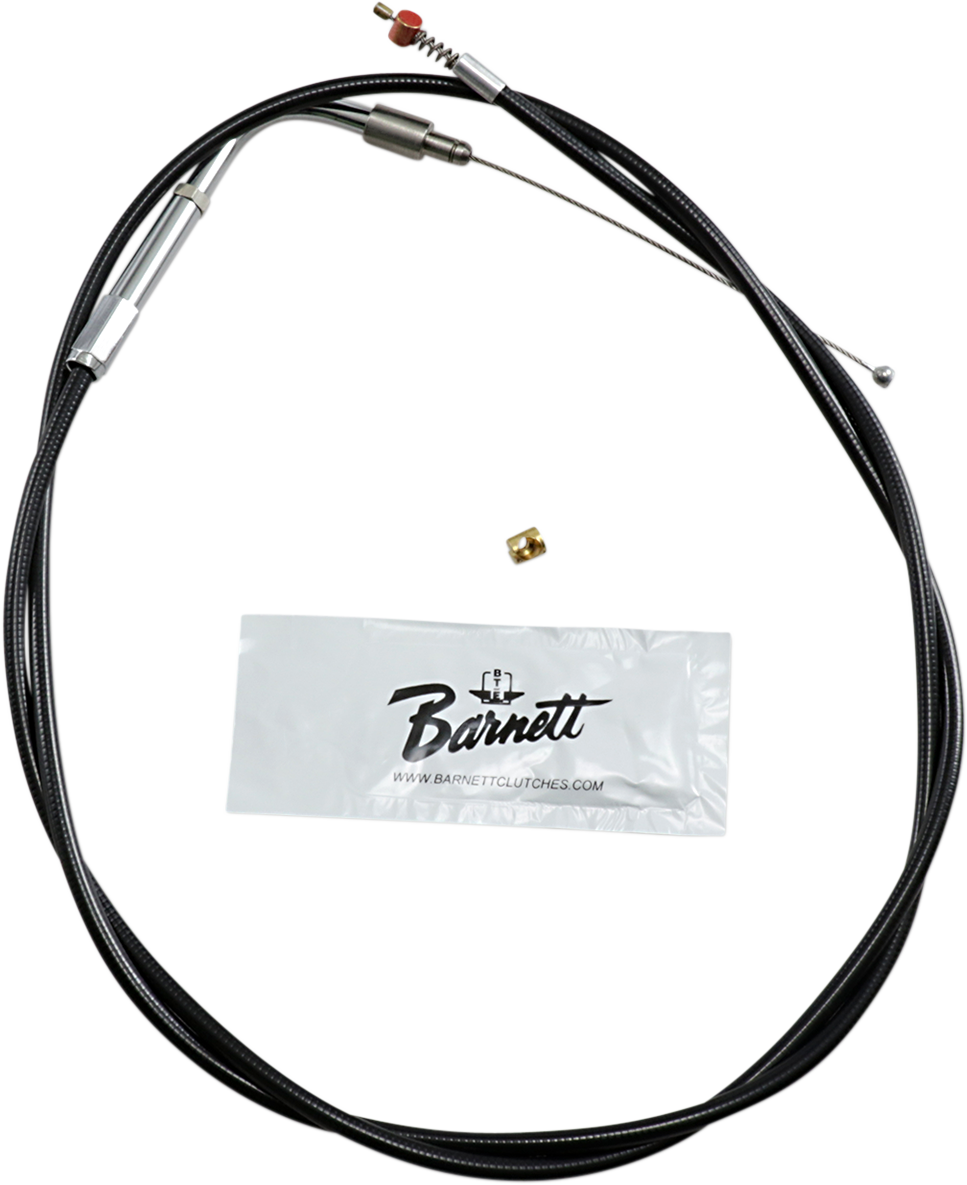 BARNETT Black Vinyl Idle Cable - +6" Size - 45" Length 101304001606