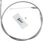 BARNETT Stainless Steel Throttle Cable - +6" - '02-'07 FLH 102303001606