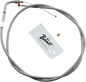 BARNETT Stainless Steel Idle Cable - +6" - '02-'07 FLH 102304001606