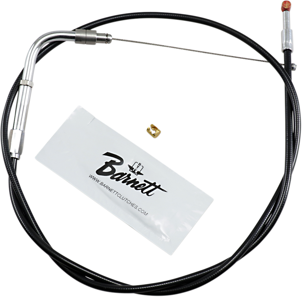 BARNETT Black Vinyl Throttle Cable - +3" Size - 34" Length 101303001203