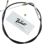BARNETT Black Vinyl Idle Cable - +3" Size - 34" Length 101304001203