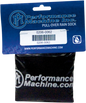 PERFORMANCE MACHINE (PM) Pullover Rain Sock - Black - Fast Air Intake Cleaners 0206-0062