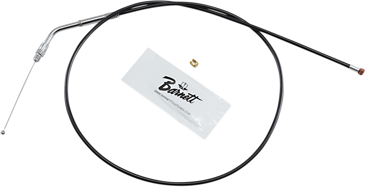 BARNETT Black Vinyl Throttle Cable - +6" Size - 39" Length 101303002406