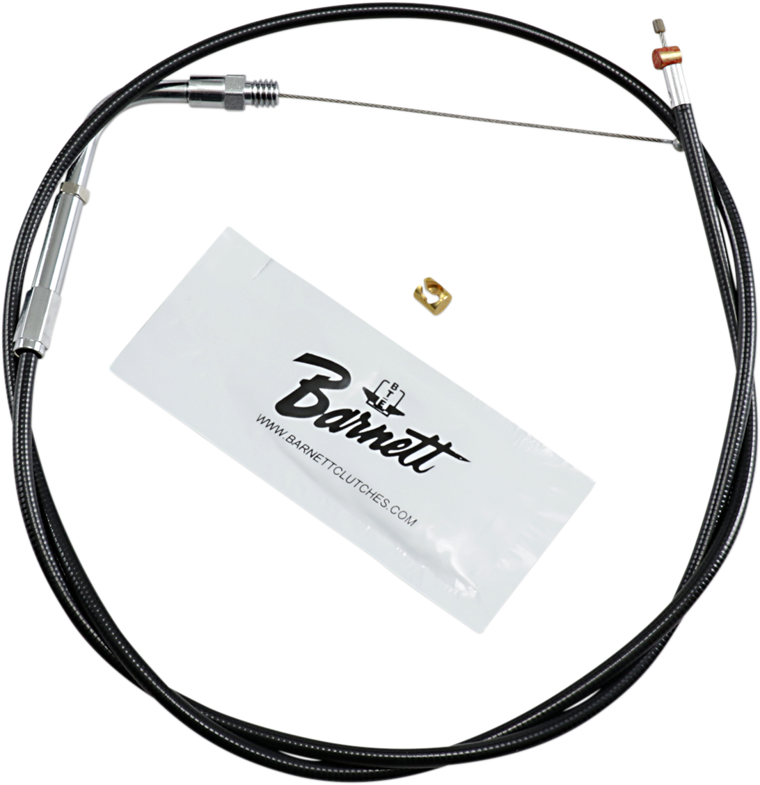 BARNETT Black Vinyl Throttle Cable - +6" Size - 38" Length 101303001406