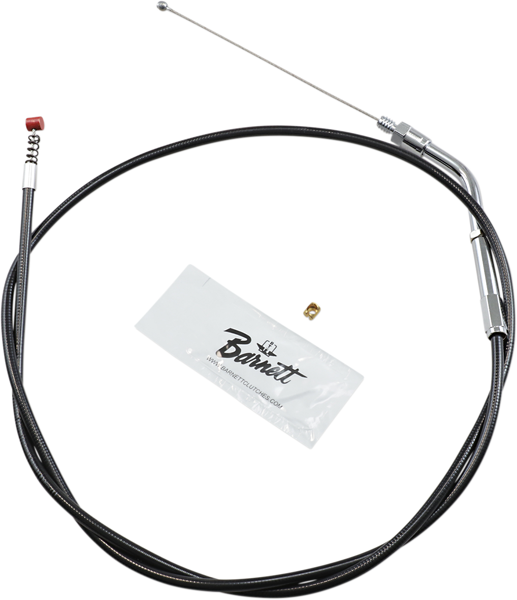 BARNETT Black Vinyl Idle Cable - +6" Size - 38" Length 101304000506