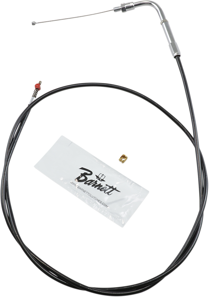 BARNETT Black Vinyl Idle Cable - +6" Size - 48" Length 101304000806