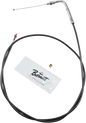 BARNETT Black Vinyl Idle Cable - +6" Size - 48" Length 101304000806