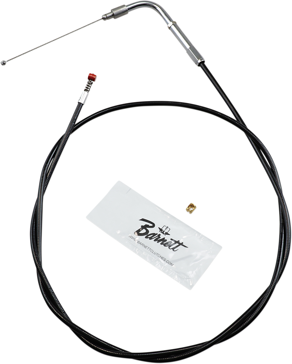 BARNETT Black Vinyl Idle Cable - +6" Size - 48" Length 101304000906