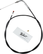 BARNETT Black Vinyl Idle Cable - +6" Size - 48" Length 101304000906