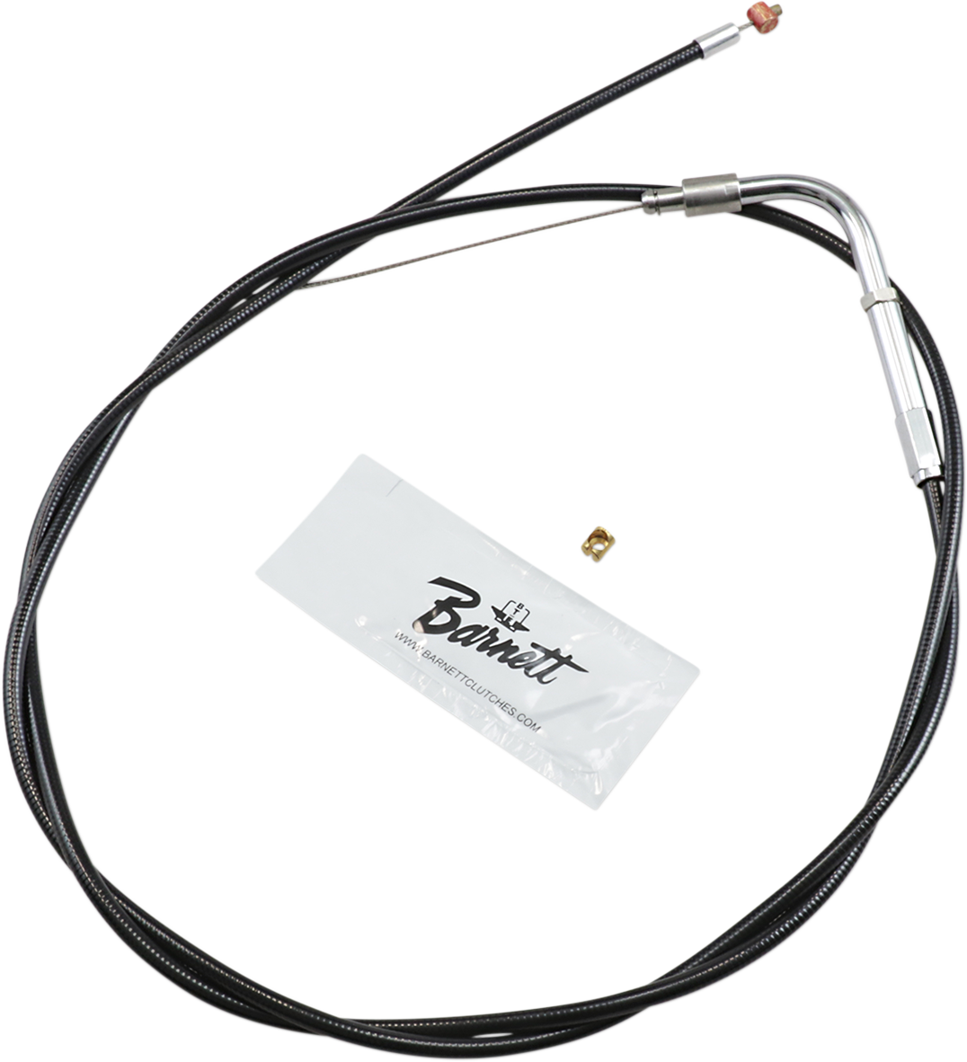 BARNETT Black Vinyl Idle Cable - +6" Size - 48-1/2" Length 101304001706