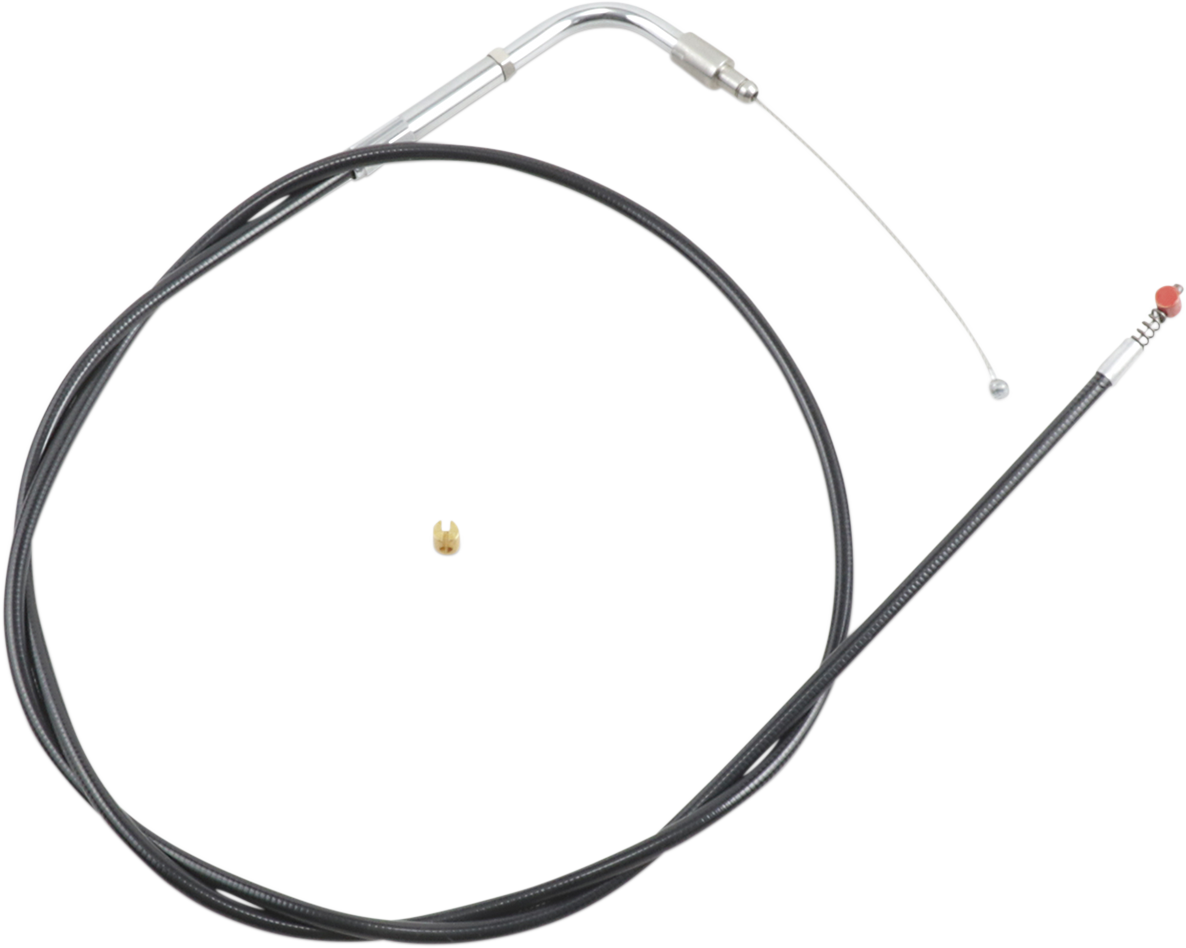 BARNETT Black Vinyl Idle Cable - +6" Size - 41" Length 30596+6DS